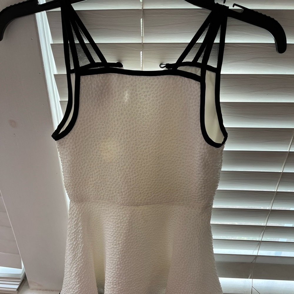 Black and White party dress